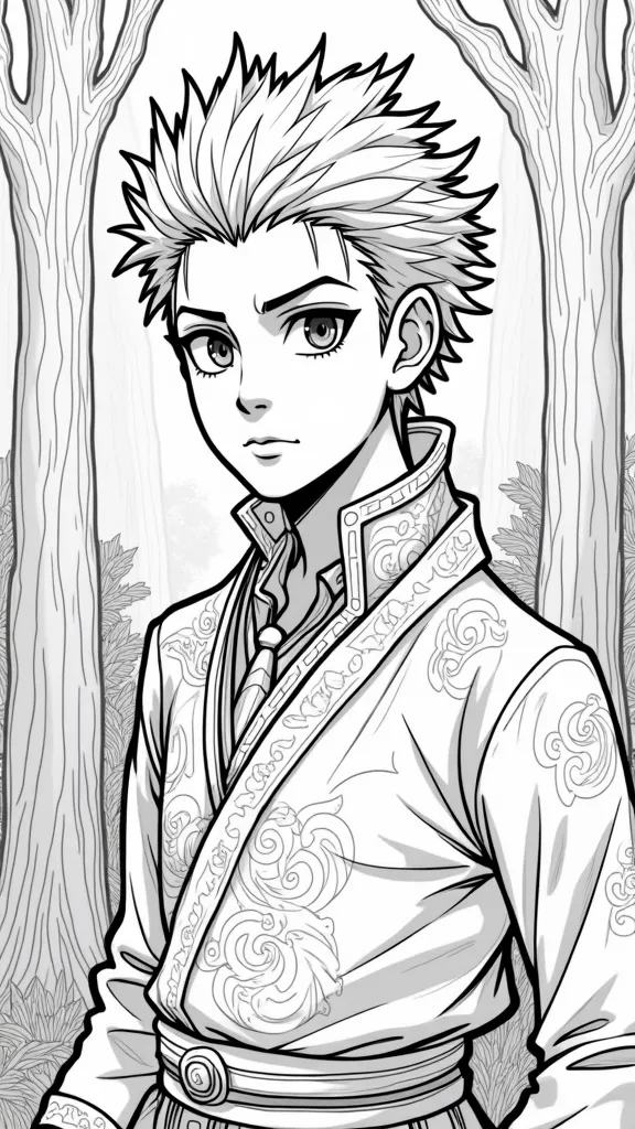 muichiro coloring pages